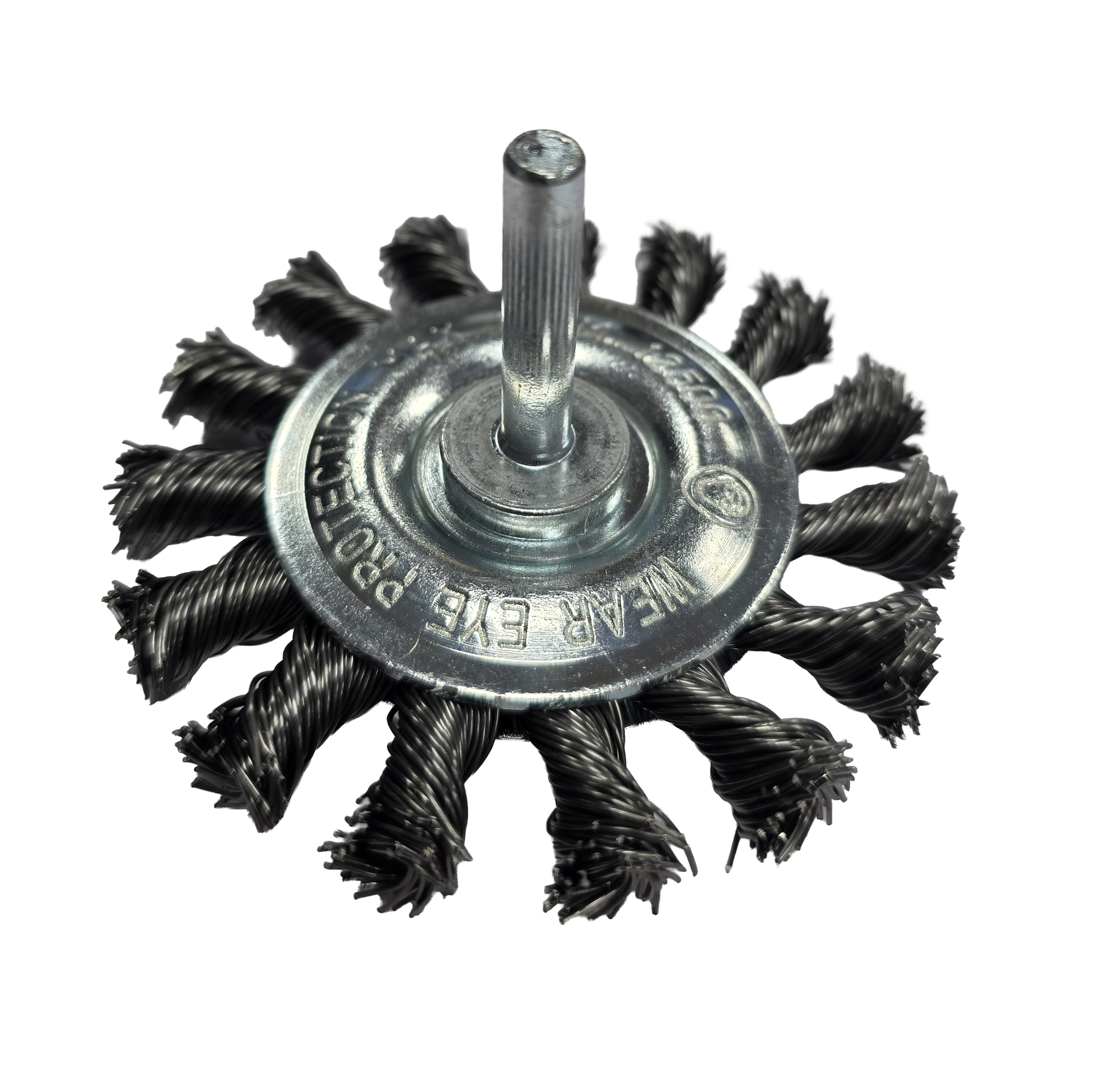 75mm Twist Knot Rotary Wire Brush}